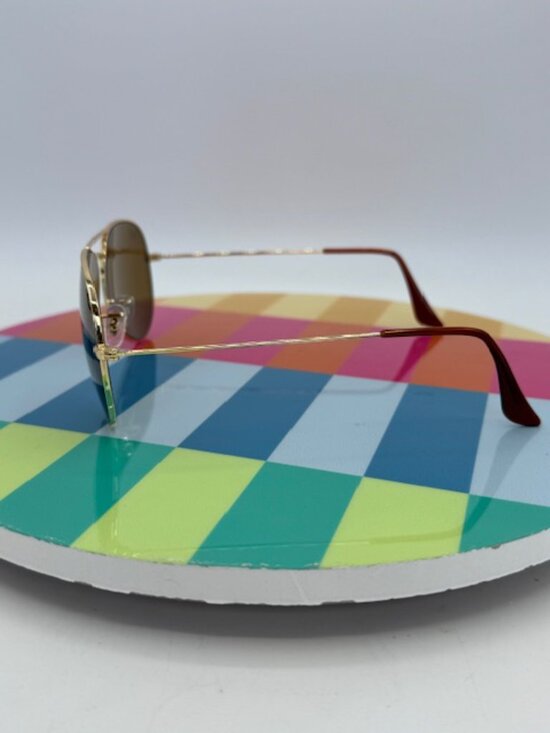 Ray-Ban RB3025 Aviator Sunglasses 001/33 Gold/Brown Lens main image 3